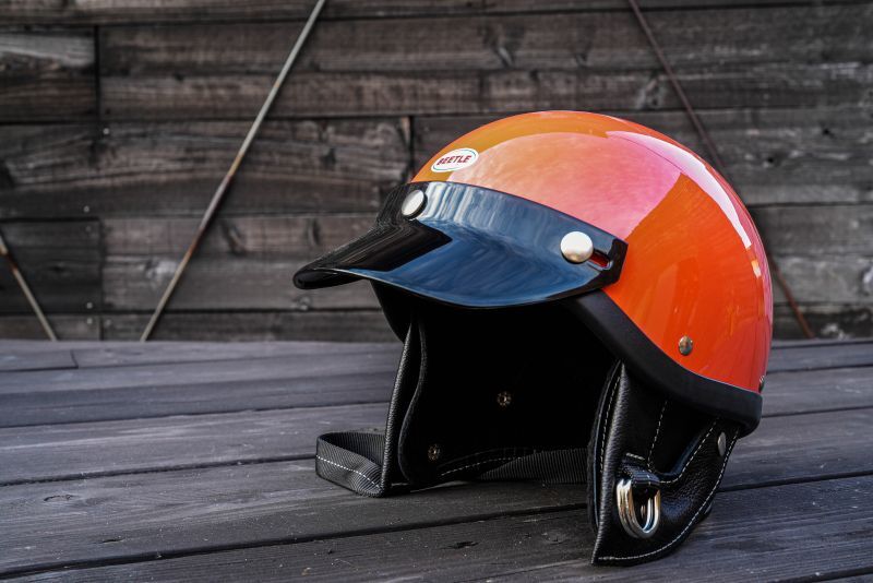 best shorty motorcycle helmet Ocean Beetle Shorty Half Cap | Kikstart