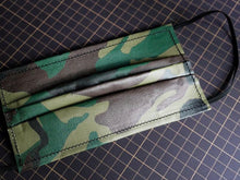 Load image into Gallery viewer, Camo Leather Mask