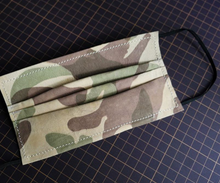 Load image into Gallery viewer, Camo Leather Mask